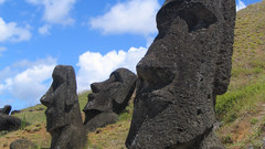 Sculptures Easter Island