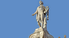 Sculptures statues Apollo Greek