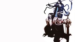 Scythe belts weapons pixiv