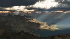 Sea 3d digital art skyscapes