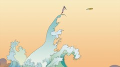 Sea artwork traditional art moebius