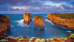 Sea Australia cliffs bing
