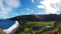 Sea Beaches clouds Landscapes