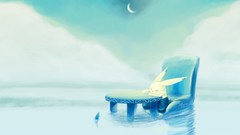 Sea blue white Bunnies Imgur