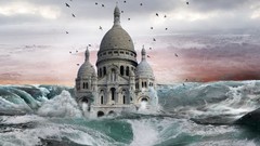 Sea Castles Photo manipulation digital art