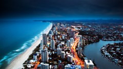 Sea cities tilt-shift