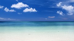 Sea clouds ocean Beaches