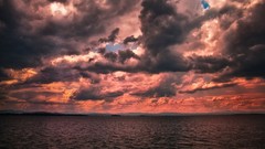 Sea clouds skyscapes