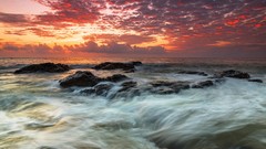 Sea clouds skyscapes
