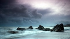 Sea coast skyscapes