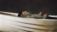 Sea death Boats paintings fishermen Andrew Wyeth classic art