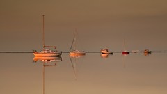Sea England Boats reflections