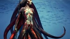 Sea fantasy ocean woman tentacles creatures Steve Argyle