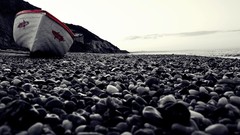 Sea fishing Boats Beaches