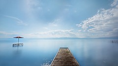 Sea freedom blue clouds vacation lakes skyscapes