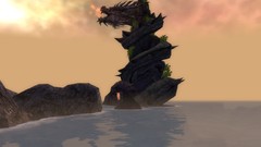 Sea game Dragons flames guild wars mmorpg Guild Wars Factions