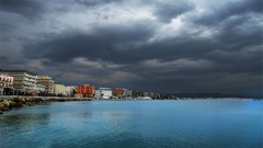 Sea Greece cities towns Loutraki