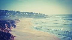 Sea half moon bay Montara Beach