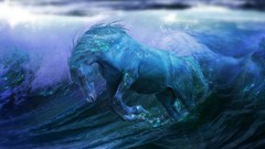 Sea Horses fan art artwork fantasy art