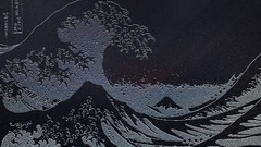 Sea Japanese waves artwork The Great Wave off Kanagawa