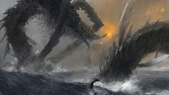 Sea Leviathan sea monster