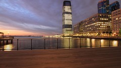 Sea lights port buildings cityscapes harbours