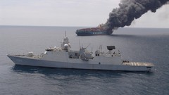 Sea military fire ships