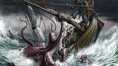 Sea monster artwork fantasy