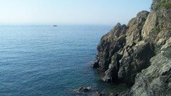 Sea Mountains Italy rocks liguria varazze