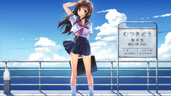 Sea mustukidou brunettes woman