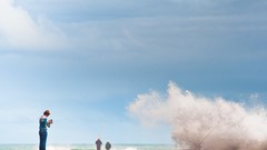 Sea nature Beaches waves shore