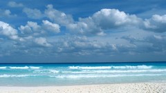 Sea nature clouds Beaches caribbean