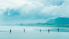Sea nature clouds Beaches shore