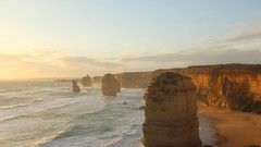 Sea nature coast cliffs waves