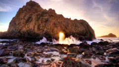 Sea nature coast HDR Photography