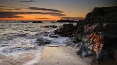 Sea nature coast rocks