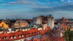 Sea nature crysis skyscapes towns