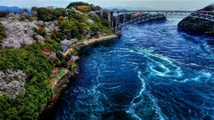 Sea nature embankment Bridges natural scenery