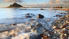 Sea nature Islands Castles