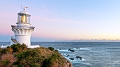 Sea nature light lighthouses