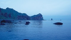 Sea nature rocks shore skyscapes