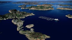 Sea nature ships Islands Norway