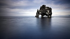 Sea nature sky rocks