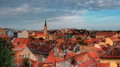 Sea nature skyscapes towns