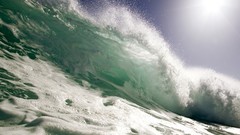 Sea nature water foam waves splashes