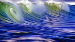 Sea nature water waves