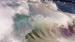 Sea nature waves