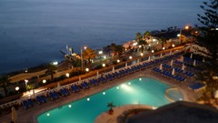 Sea night ocean swimming pools
