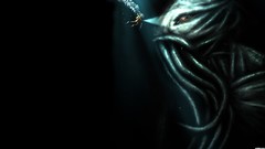 Sea ocean diver Monsters underwater diving creatures