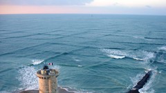 Sea ocean France horizon skyscapes